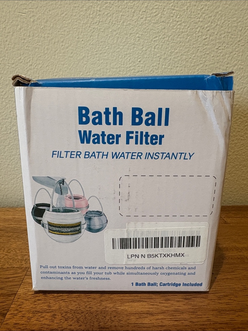 NIB Bath Ball Water Filter